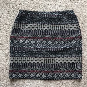 j.jill patterned skirt